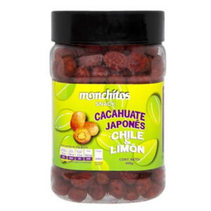 Cacahuete Japonés Chile y Limón 450 g Monchitos Snack