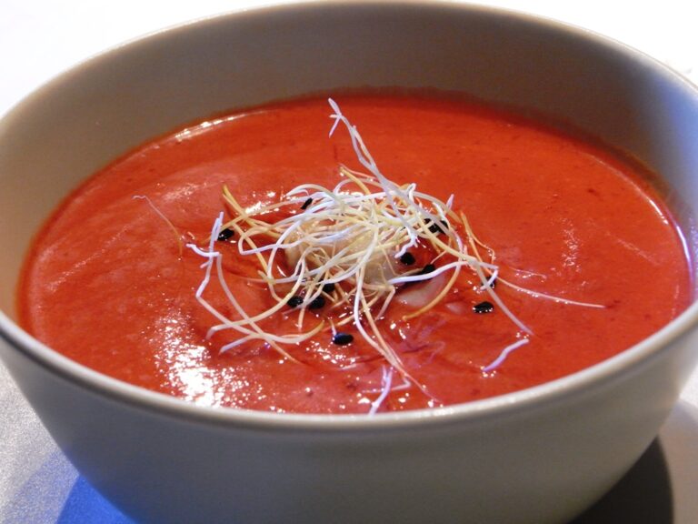 receta gazpacho de fresas